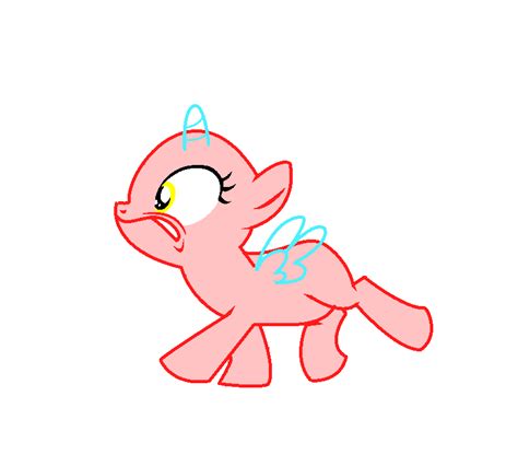 mlp filly 'RUN!!' Base by Jen-neigh on DeviantArt