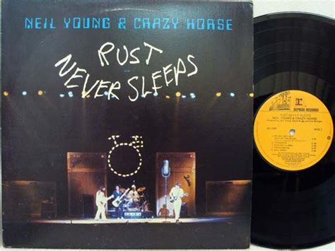 Neil Young Rust Never Sleeps Records, Vinyl and CDs - Hard to Find and ...