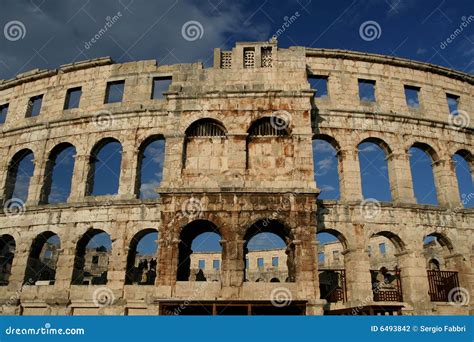 Pula / Arena stock photo. Image of landscape, building - 6493842