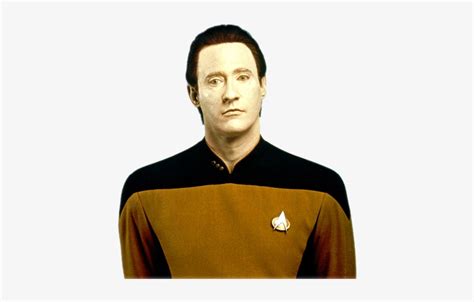 Data Tng 1 - Data Star Trek Png Transparent PNG - 420x444 - Free Download on NicePNG