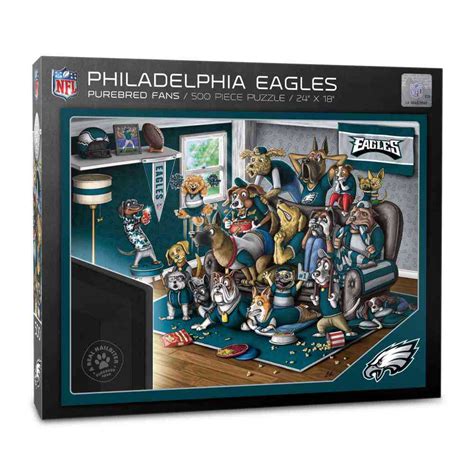 Philadelphia Eagles Retro Series Puzzle - 500 Pieces - Mymancave Store