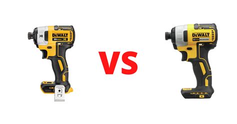 DeWALT DCF787 vs DCF887 - What is the difference between them?