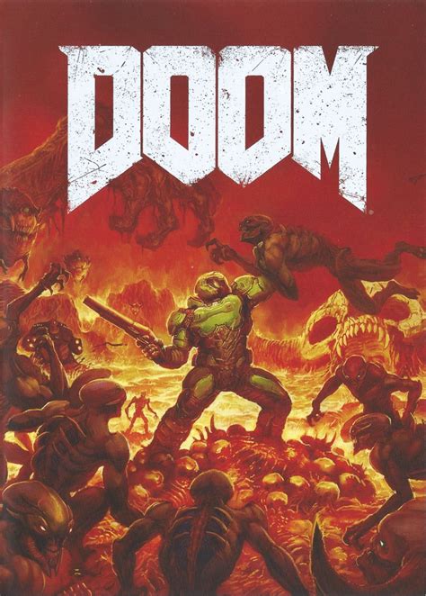 DOOM (2016) PC Game Box Cover Art 🕹️ PC Games Archive