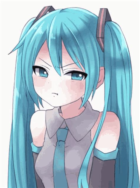 Hatsune Miku Hatsune Angry Short GIF - Hatsune Miku Hatsune Angry Short - Discover & Share GIFs