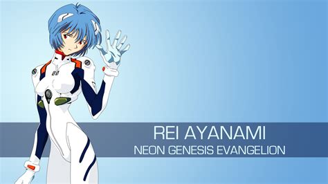 4K Ultra HD Wallpaper of Rei Ayanami from Neon Genesis Evangelion