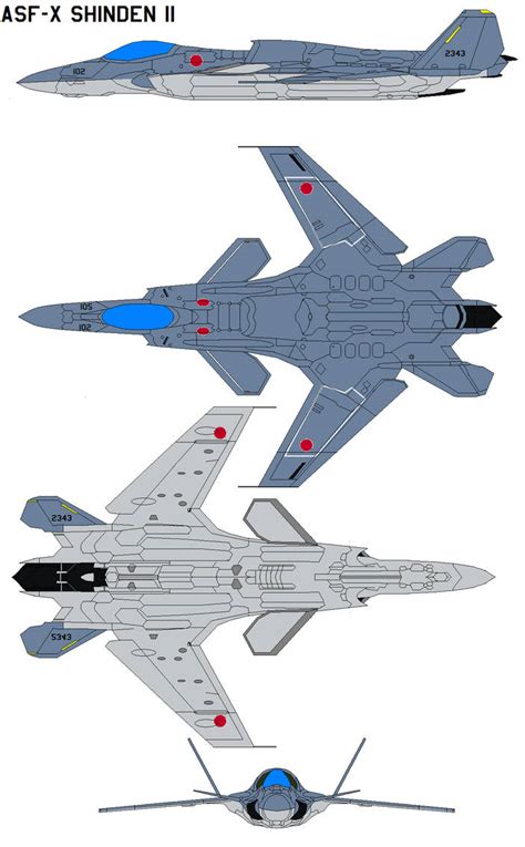 ASF-X Shinden II by bagera3005 on DeviantArt