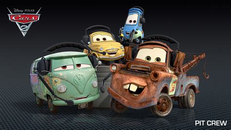 Cars 2 Characters Images & Descriptions Revealed + Lightning McQueen 3D ...