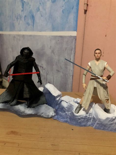 Star Wars Kylo Ren Vs. Rey Battle Starkiller at Base (6inch) Toys ...