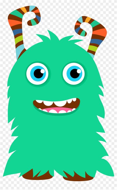 Little Monster Clip Art / Little Monster Clipart / - Cute Little ...