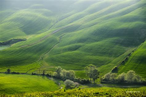 Aerial view of green plains, asciano HD wallpaper | Wallpaper Flare