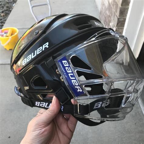 Bauer Youth Helmet With Full Face Shield | SOLD | Hockey Helmets ...