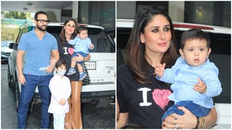 Kareena, Saif, Taimur, Jeh step out for X-Mas lunch after her covid ...