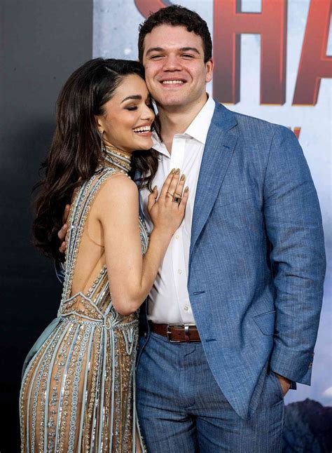 Rachel Zegler, Boyfriend Josh Andrés Rivera Attend Shazam 2 Premiere