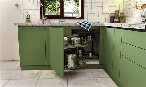 Magic Corner Kitchen Designs For Your Home | DesignCafe