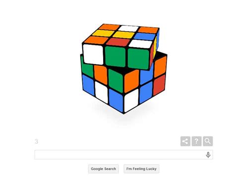 Google celebrates 40th anniversary of Rubik`s Cube with interactive ...