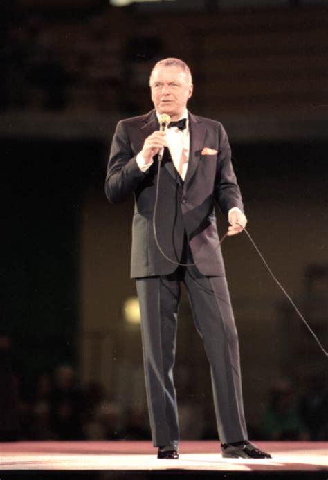 Florida Memory - Frank Sinatra singing during a concert in Tampa, Florida.