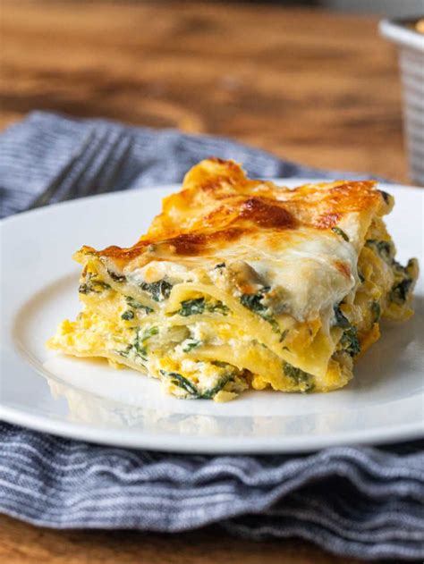 Butternut Squash Spinach Lasagna | Recipe in 2024 | Butternut squash lasagna, Butternut squash ...