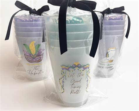 Mardi Gras Party Cups With Personalization and Mardi Gras Mask Custom ...