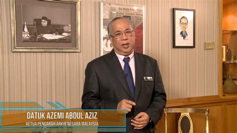 Perutusan khas YBhg. Datuk Azemi bin Abdul Aziz, Ketua Pengarah, Arkib ...