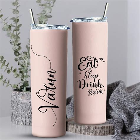 Customized Tumblers With Quotes | Personalised Name Sippers