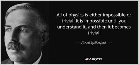 TOP 25 QUOTES BY ERNEST RUTHERFORD | A-Z Quotes