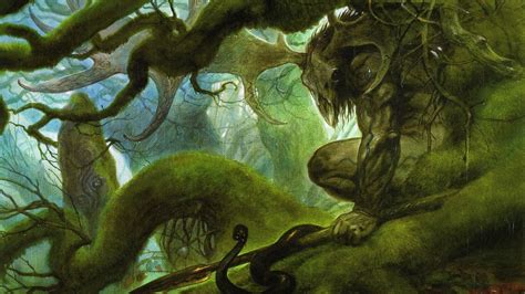 🥇 Fantasy art artwork cernunnos john howe celtic mythology wallpaper ...