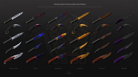 Image - Csgo-chroma-case-knife-finishes.png | Counter-Strike Wiki | FANDOM powered by Wikia