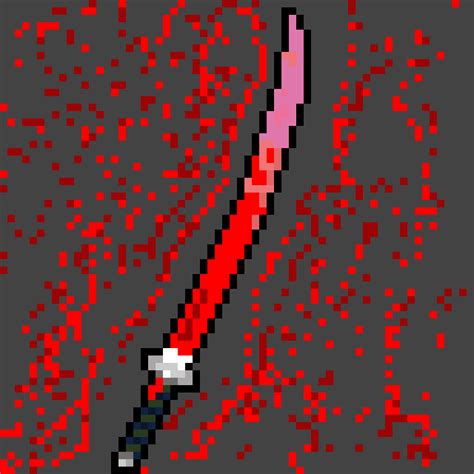 Murasama from terraria calamity mod pixel art