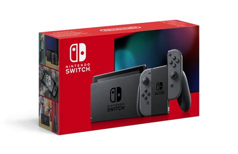 Buy Nintendo Switch Console with Grey Joy-Con (Upgraded Version)