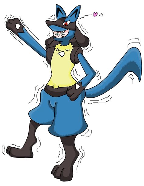 Lucario suit alive transformation by TFAddict on DeviantArt