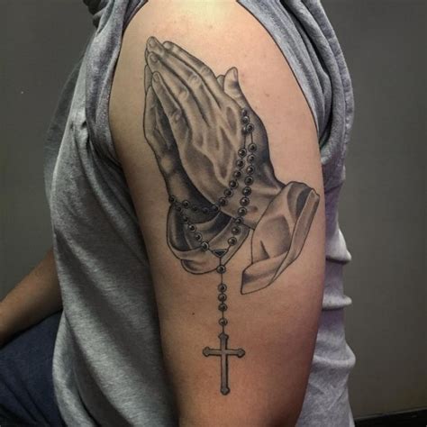 60 Praying Hands Tattoo Designs - Show Devoutness and Religious Belief