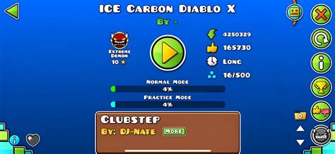 Ice Carbon Diablo X got rerated back to an extreme!! : r/geometrydash