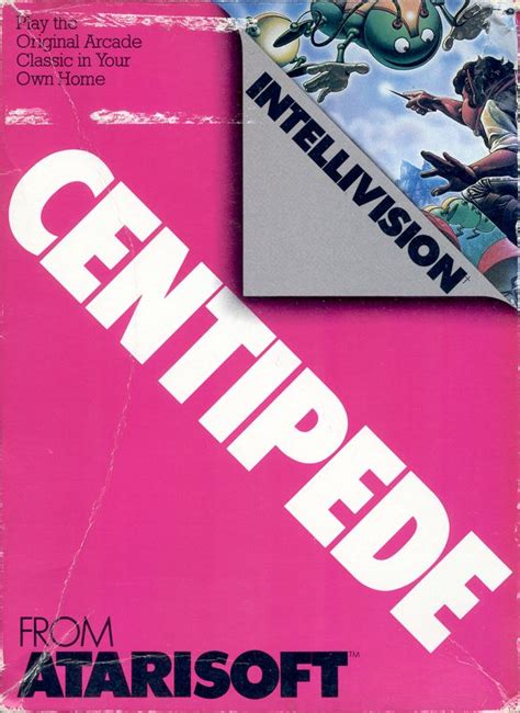 Centipede (1983) Intellivision box cover art - MobyGames