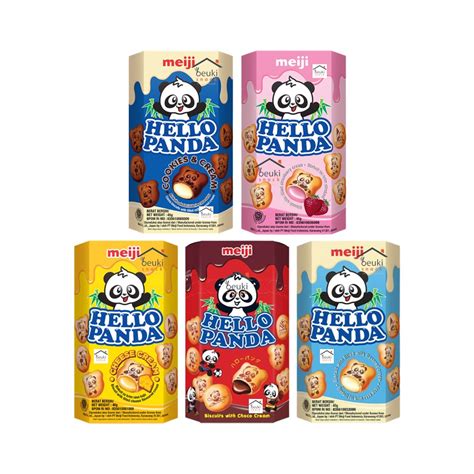 Jual Hello Panda Meiji Cookies 45 Gr Exp. April 2024 | Shopee Indonesia