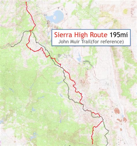 5 Days til Start Date…Sierra High Route | Walking With Wired