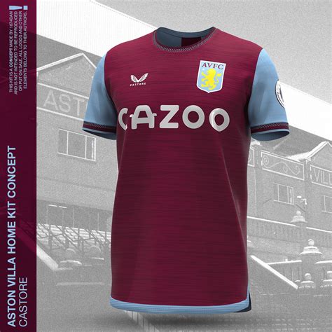 Aston Villa x Castore Concept Kits on Behance