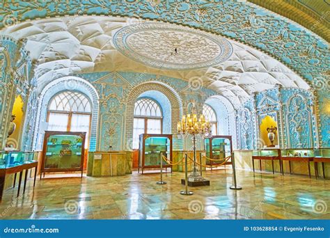 Interior of Special Museum of Golestan Palace, Tehran Editorial Stock Image - Image of islamic ...