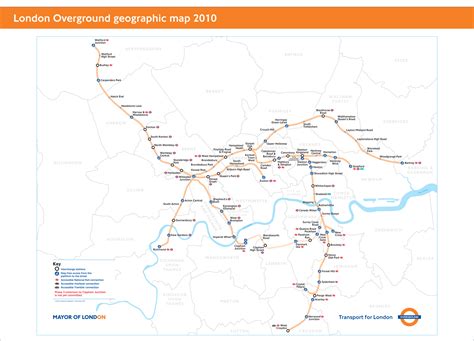 Overground London Map