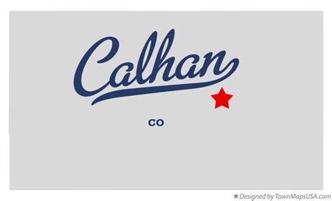 Map of Calhan, CO, Colorado