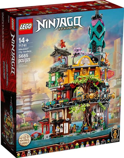 Here's A Better Look at the New LEGO Ninjago City Gardens (71741)