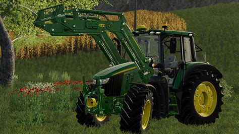 FS19 - John Deere 6M Series with 603R Front Loader V1.0 | Farming Simulator 19 | Mods.club