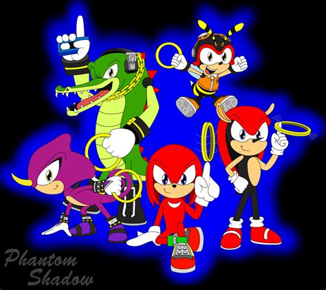 Knuckles' Chaotix by PhantomShadow051 on DeviantArt