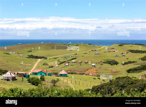 South Africa: the village of Nqileni in the Eastern Cape province Stock Photo - Alamy