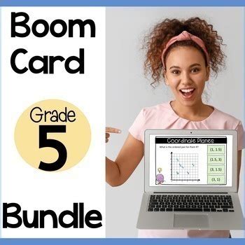 5th Grade Math Boom Cards - Fractions, Measurement, Geometry, Decimals ...