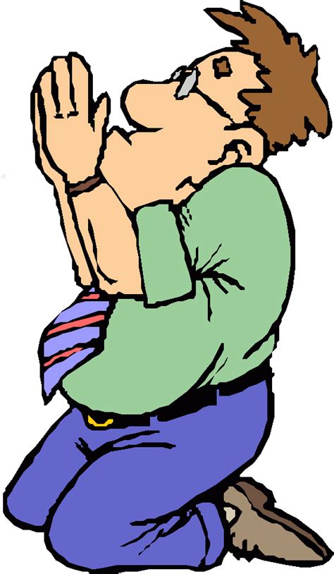 Cartoon Man Praying Clipart Praying Hands Prayer Clip - Person Praying Cartoon Transparent - Png ...