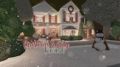 Christmas houses bloxburg