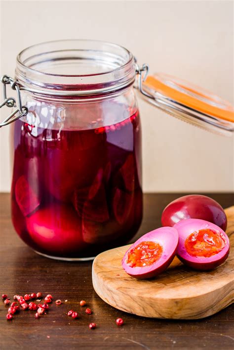 Beetroot Pickled Eggs Recipe - Great British Chefs