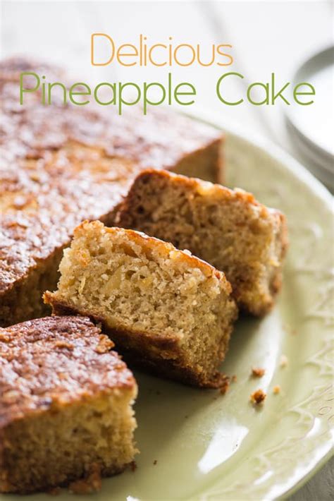 Easy Moist Pineapple Cake Recipe | Best Recipe Box