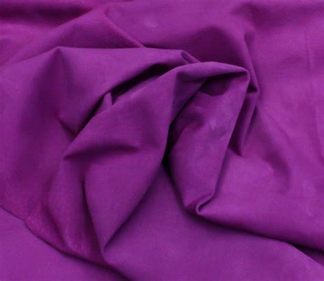 Pig Skin Suede Velour Lining, Royal Purple, 8.75 sq ft - Leather4Craft