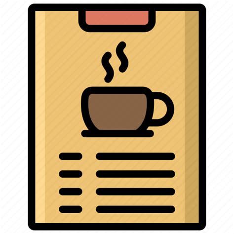 Menu, coffee shop, cafe, restaurant, shop, options, list icon - Download on Iconfinder